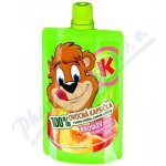 KUBÍK 100% ovoc.kapsička broskev mrkev jablko 100 g – Sleviste.cz