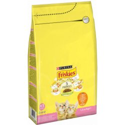 Friskies Junior s kuřetem krůtou mlékem a se zeleninou 1,5 kg