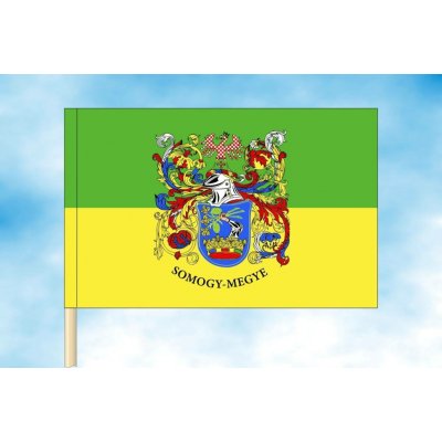 LIBEA, s.r.o. Somogy vlajka Rozměr: 40×60 cm, Uchycení: Návlek na žerď – Hledejceny.cz