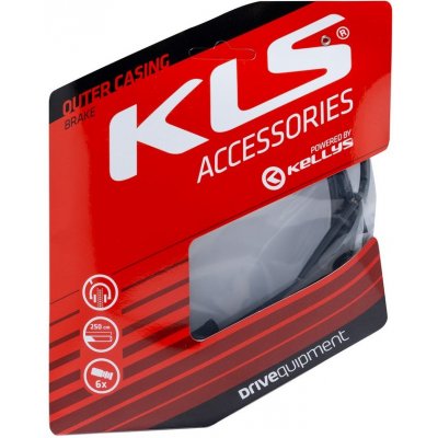 Kellys Bicycles Bowden brzdový KLS 250 cm, black – Zboží Dáma