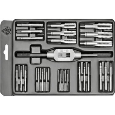 Bučovice Tools 340 127 Souprava závitořezných nástrojů MINI-2, HSS (M3 - M12) – Hledejceny.cz