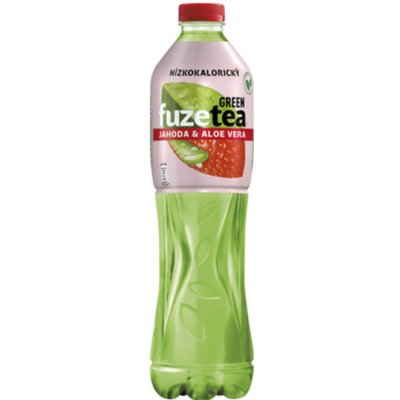 FuzeTea Green Ice Tea Strawberry Aloe Vera 1,5 l – Zbozi.Blesk.cz