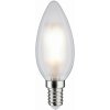 Žárovka Paulmann P 28727 LED svíčka 5 W E14 mat bílá neutrální bílá stmívatelné