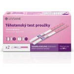 Livsane Test těhotenský včasný proužky 2 ks – Zbozi.Blesk.cz