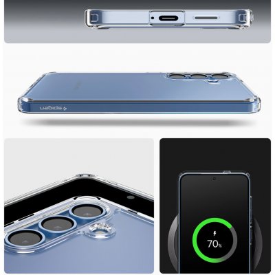 Spigen Ultra Hybrid Samsung Galaxy S25 Crystal Clear ACS09006 – Hledejceny.cz