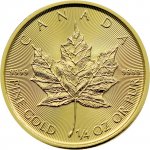 Royal Royal Canadian Mint Maple Leaf zlatá mince 1/4 oz – Zboží Mobilmania