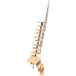 Minka STAIRS Lomené modulové schodiště Quatro Turn buk/šedá, 298 cm – Zboží Mobilmania