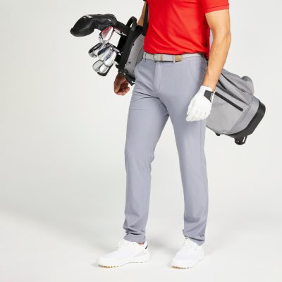 Inesis pánské golfové kalhoty WW500 šedé – Zboží Mobilmania