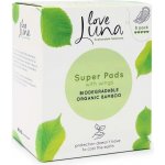 Love Luna z organického bambusu Super menstruační vložky 8 ks – Sleviste.cz