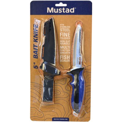 Mustad 5inch 4116 Stainless Steel Bait Knife – Zboží Mobilmania