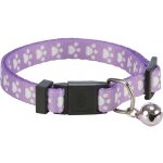 TRIXIE Obojek pro kočky elastický s motivem tlapiček – Sleviste.cz