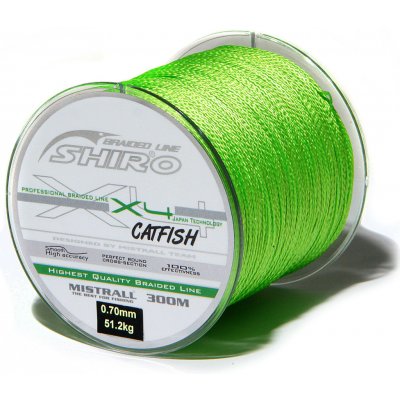 Mistrall šňůra Green catfish 300m 0,40mm – Hledejceny.cz