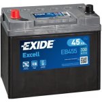 Exide Excell 12V 45Ah 330A EB455