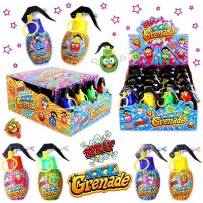 Spray XXL Grenade tekuté sladkosti v bombě 20 x 50 ml – Zboží Dáma