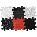 Muffik Ortopedická podlaha černá na bílé Sada 6ks – Zboží Dáma