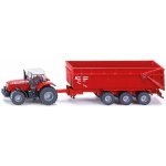 SIKU Farmer 1844 Traktor Massey Ferguson s přívěsem měřítko 1:87 – Hledejceny.cz