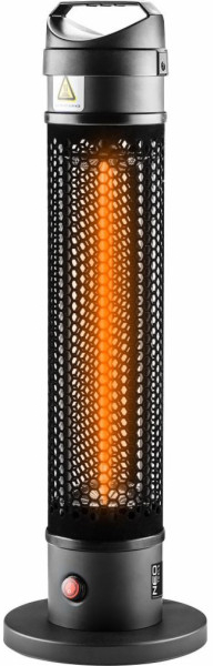 NEO TOOLS 90-035 electric space heater Infrared Indoor & outdoor 1000 W Black