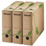 Esselte Eco archivační krabice přírodní hnědá A4 80 mm – Zboží Živě