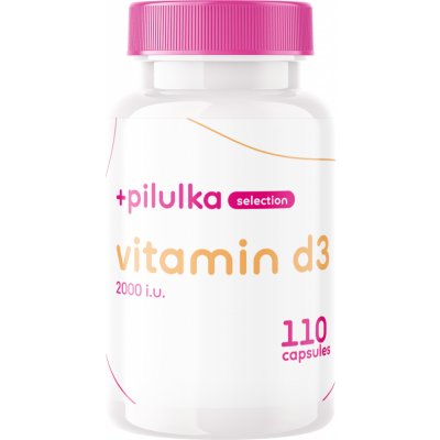 Pilulka Selection Vitamin D3 2000 I.U. 110 kapslí