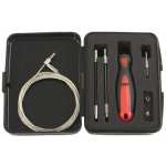 Author Sada pro montáž vnitřního vedení CC IC-07 černá/červená – Zboží Mobilmania