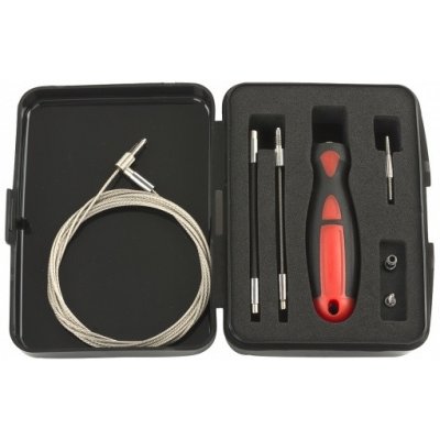 Author Sada pro montáž vnitřního vedení CC IC-07 černá/červená – Zboží Mobilmania