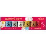 Sada akrylových barev Cadence Metalické 6 x 30 ml – Zboží Dáma