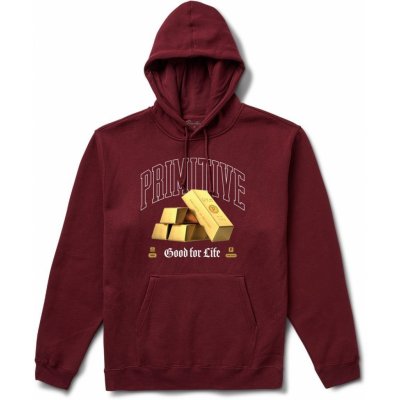 PRIMITIVE HALLMARK HOOD Burgundy – Hledejceny.cz