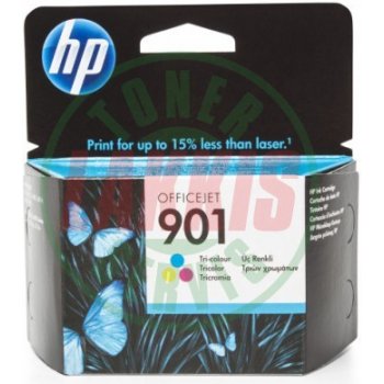 HP 901 originální inkoustová kazeta tříbarevná CC656AE