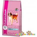 Eukanuba Adult Light Large Breed 15 kg – Hledejceny.cz