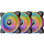 Thermaltake Riing Quad 12 RGB Radiator Fan TT Premium Edition 3 Pack CL-F088-PL12SW-A – Zboží Živě