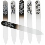 Bohemian Gifts Pilník skleněný black & white malý s krystalky Swarovski 90 mm – Sleviste.cz