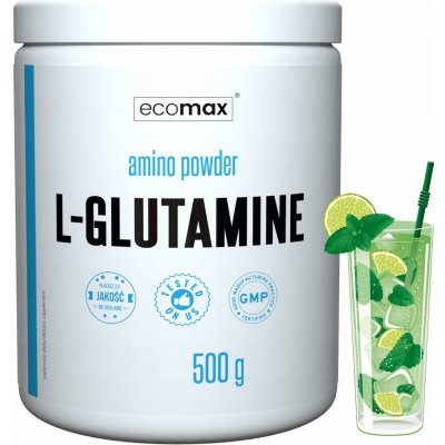 Ecomax L-Glutamine 500 g – Zbozi.Blesk.cz