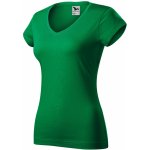 Malfini Fit V-neck 162 středně zelená – Zboží Dáma