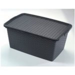 HEIDRUN Box s víkem 20 l RATTAN – Zboží Dáma