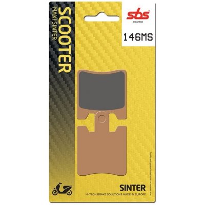 Přední brzdové destičky SBS Suzuki AN 400 Burgman 2001 - 2006 směs MS – Hledejceny.cz