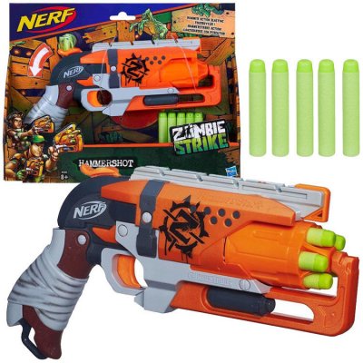 mamido Dětská pistole Nerf Zombie Strike Hammershot – Zbozi.Blesk.cz