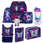 Oxybag Školní sada set 8dílný OXY Sherpy Motýl/08 – Zboží Dáma