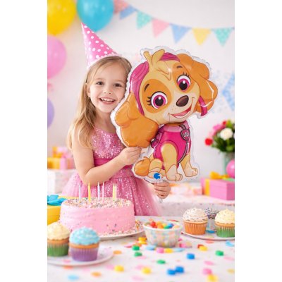 GRABO fóliový balónek Tlapková Patrola Skye 32" 81cm nafukovací – Hledejceny.cz