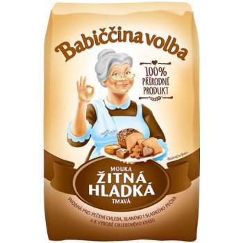 Babiččina volba mouka žitná chlebová 1kg