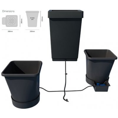 Autopot 1Pot Module se 2 květináči, včetně 47 l plastové nádrže – Zboží Dáma