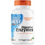 Doctor's Best Digestive Enzymes All Vegetarian trávicí enzymy 90 kapslí – Hledejceny.cz