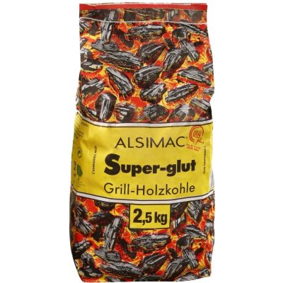 Alsimac Dřevěné uhlí 2,5 kg