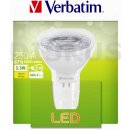 Verbatim LED žárovka GU5.3 3,3W 250lm 25W typ MR16 35° teplá bílá