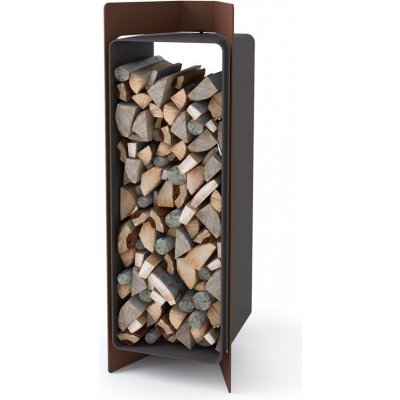 Flamingo DELUXE 4 Stojan na dřevo hnědá sametová – Sleviste.cz