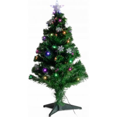 Fééric Lights and Christmas Umělý vánoční stromeček s osvětlením a hvězdou 90 cm – Sleviste.cz