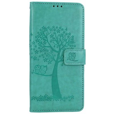 TopQ Xiaomi Redmi Note 12 Pro+ 5G knížkové Zelený strom sovičky – Zboží Mobilmania