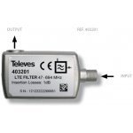 Televes Filtr LTE 403201 (propustný pro 5-694 MHz) - LTE2 ready – Hledejceny.cz
