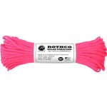 ROTHCO Šňůra PARACORD nylon 550LB 30m 4mm REFLEXNÍ RŮŽOVÁ – Zboží Dáma