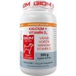 Giom Kalcium+D3 200 g – Zboží Mobilmania