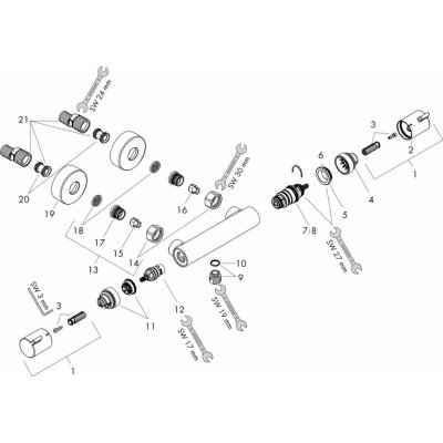 Hansgrohe 13116000 – Zboží Mobilmania